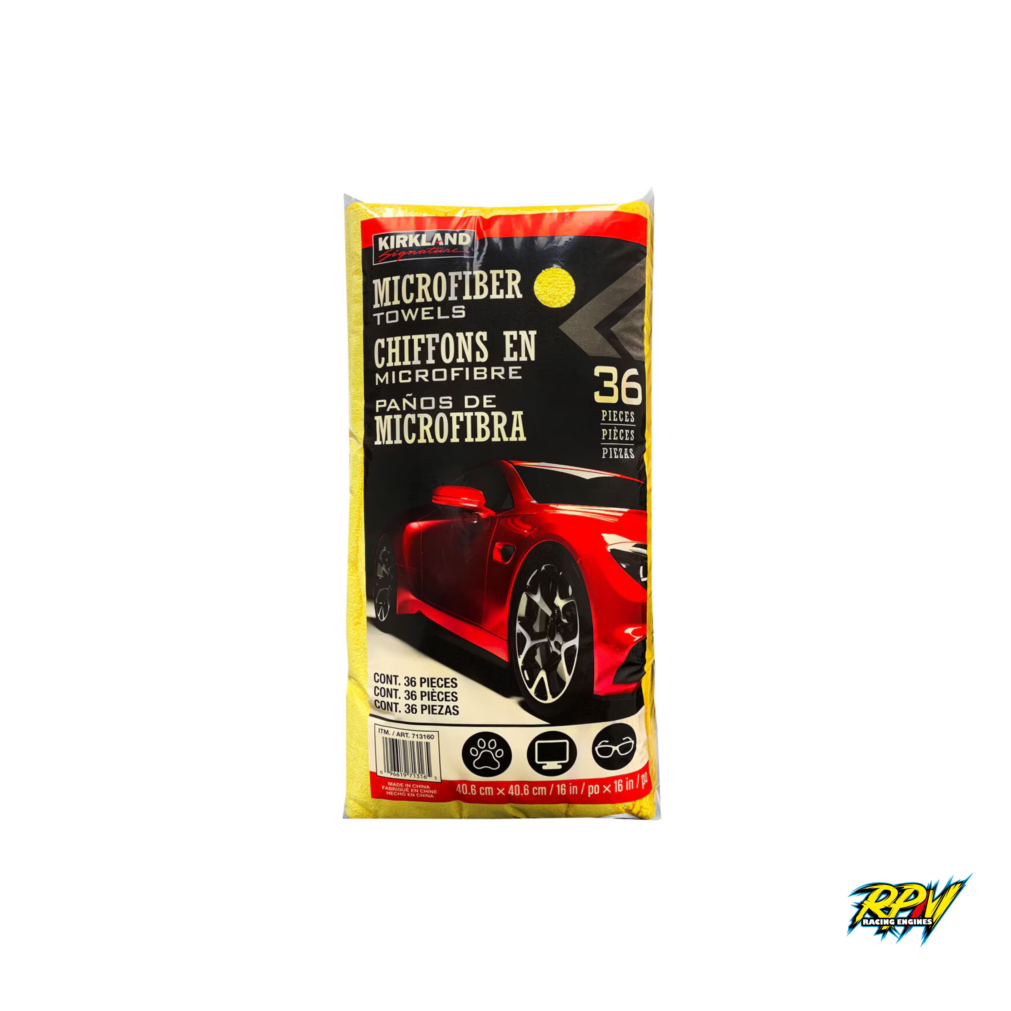MICROFIBRE CLOTH PACK (36 SHEETS)