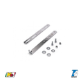 507 LOW NASSAU PANEL SUPPORT CHROMED