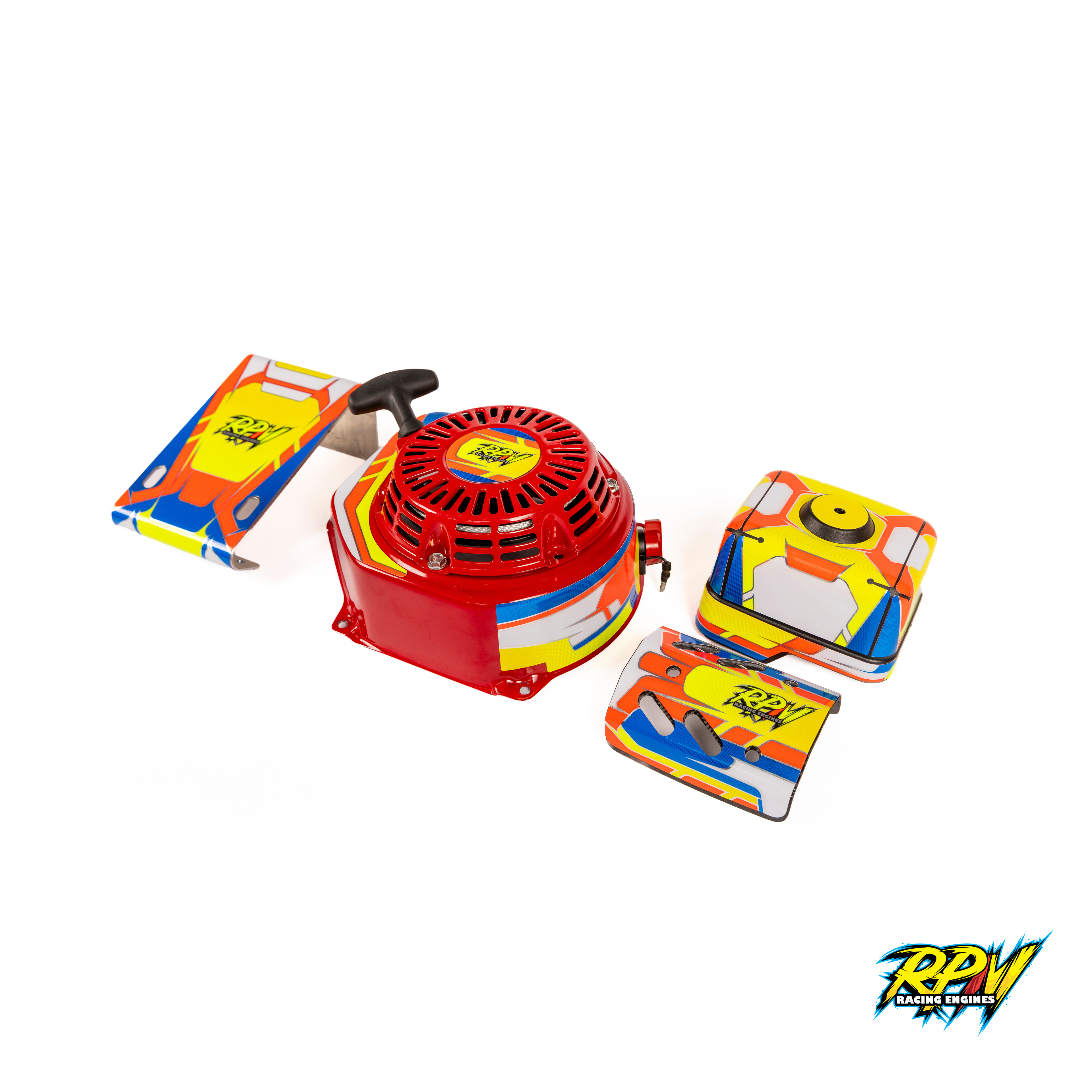 HONDA ENGINE STICKER SET - RPM